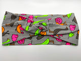 Neon Snails Twist Headband