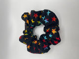 Rainbow Star Scrunchies