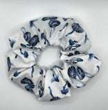 X-LARGE Blue Mushroom Scrunchies