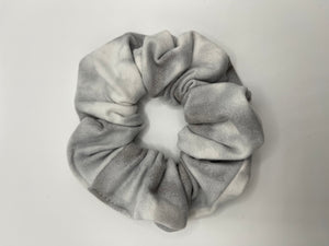 Grey Tie Dye Scrunchies