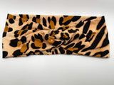 Leopard Print Twist Headband