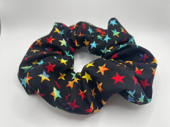 X-LARGE Rainbow Star Scrunchies