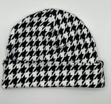 Houndstooth Beanie