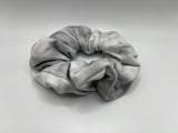 Grey Tie Dye Scrunchies