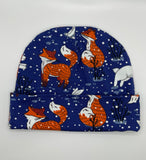 Winter Fox and Bunny Beanie