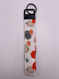 Fall Pumpkins Wristlet