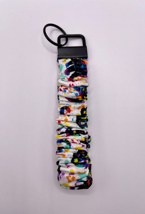 Paint Cats Scrunchie Wristlet