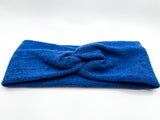 Royal Blue Heathered Twist Headband