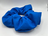 X-LARGE Blue Scrunchies