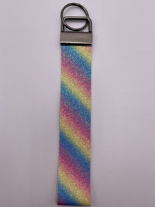 Sparkle Rainbow Wristlet