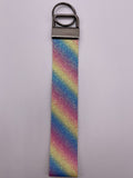 Sparkle Rainbow Wristlet