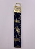 Gold Dragonfly Wristlet