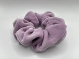 Purple Velvet Scrunchies