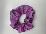 Purple Shimmer Scrunchies