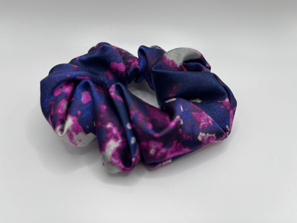 Purple Watercolour Scrunchies