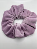 X-LARGE Purple Velvet Scrunchies