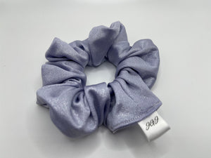 Light Purple Shimmer Scrunchies