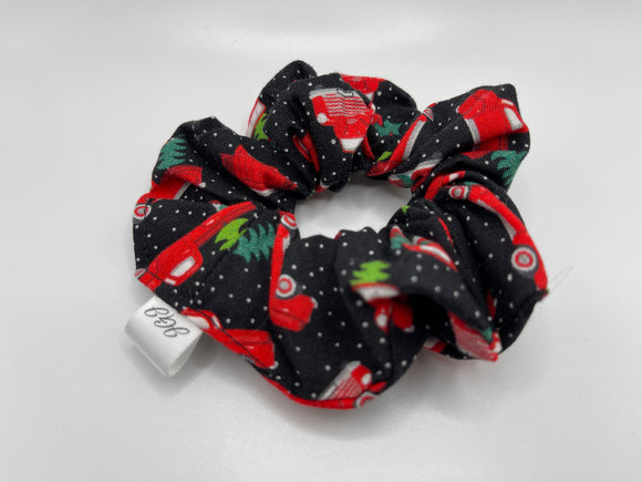 Christmas Trucks Scrunchies