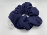 Navy Scrunchies