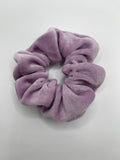 Purple Velvet Scrunchies